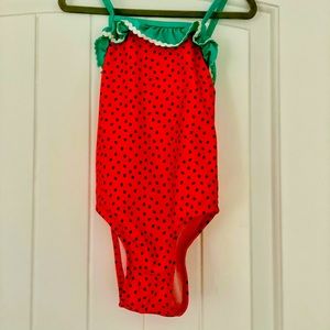 Watermelon bathing suit - size 3T